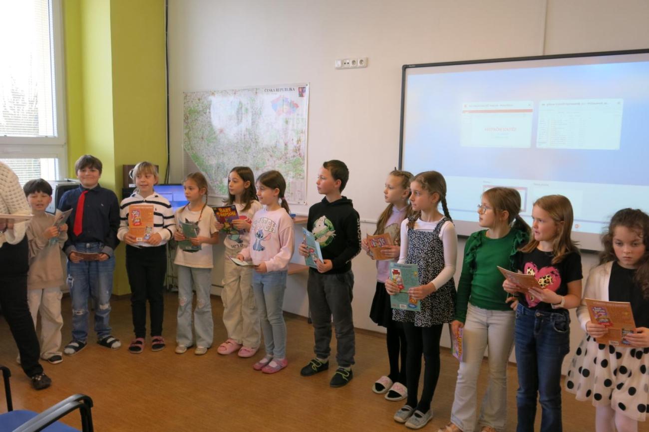 Recitační soutěž 1., 2. a 3. ročníku