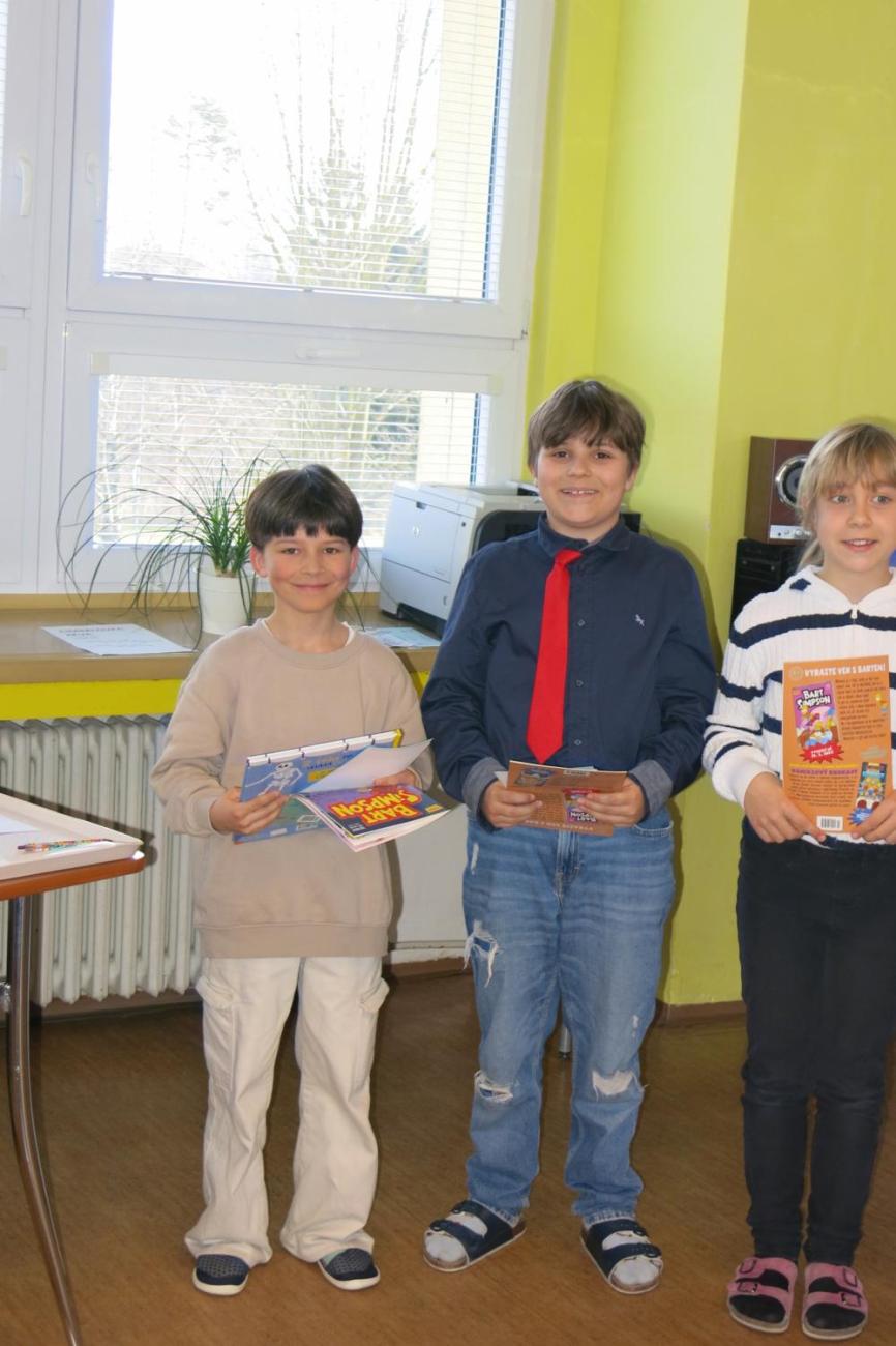 Recitační soutěž 1., 2. a 3. ročníku