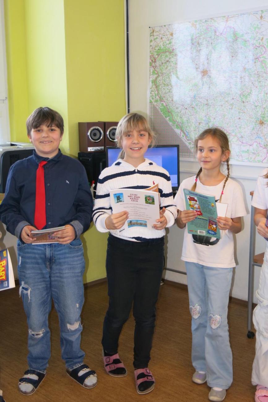 Recitační soutěž 1., 2. a 3. ročníku