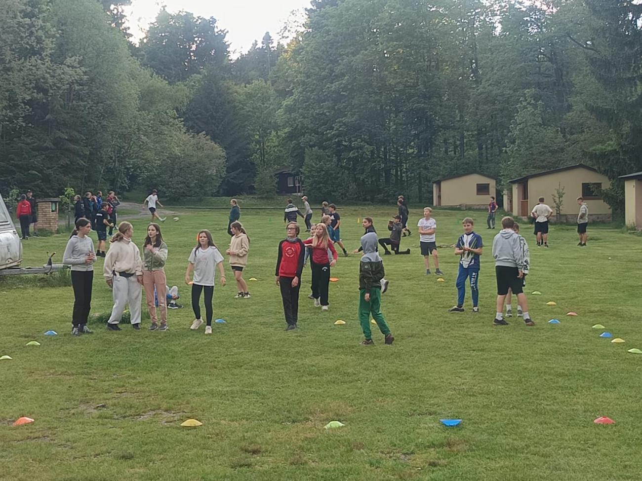3. den cykloturistického kurzu 6.C – Roštejn, sportovní výzvy a stezka odvahy