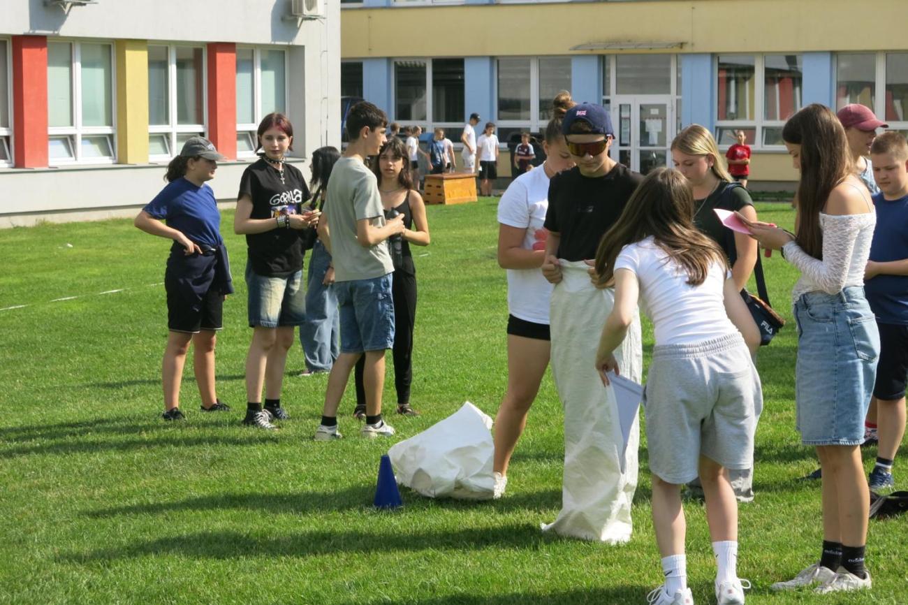 Sportovní den na závěr školního roku