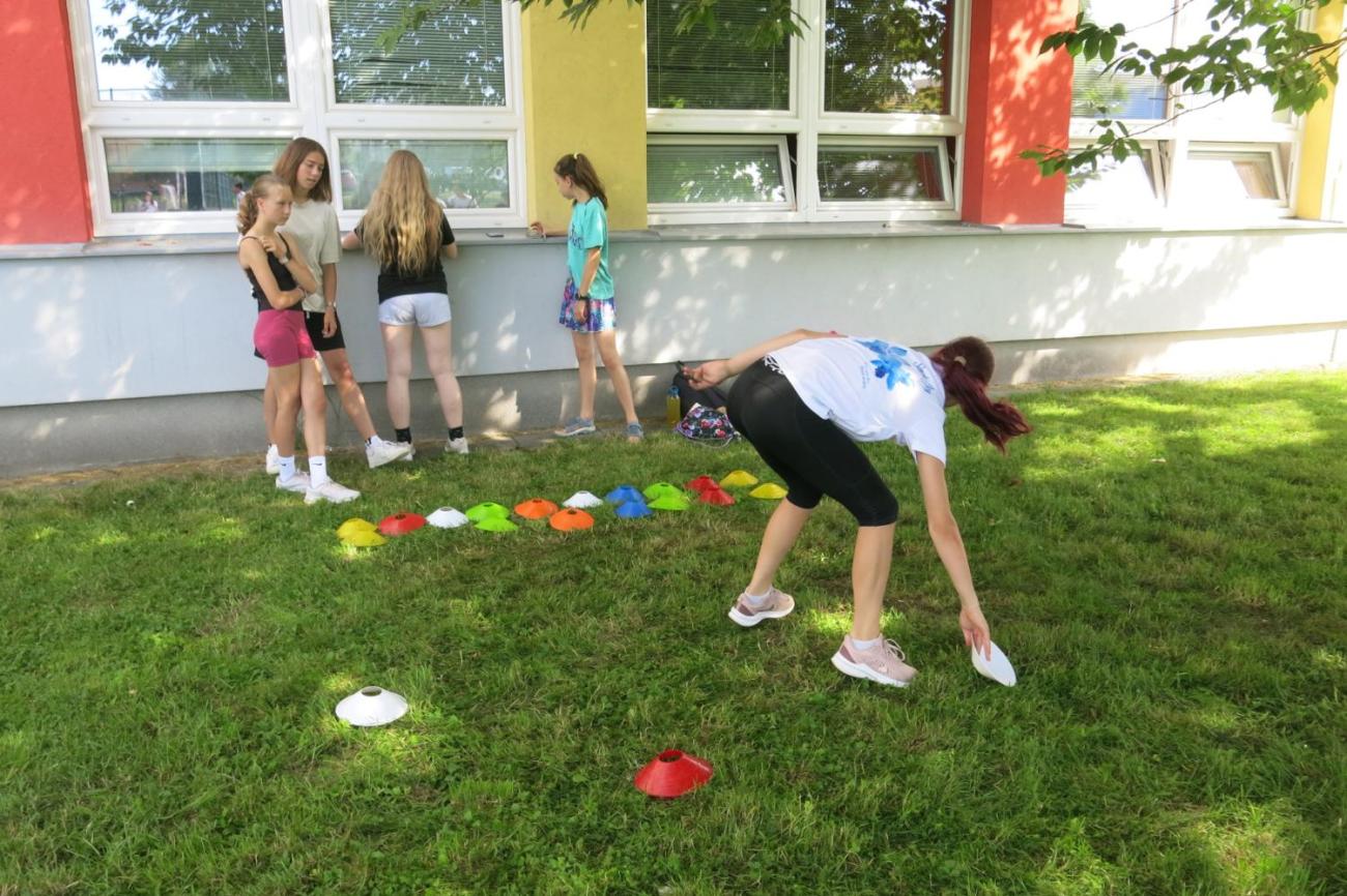 Sportovní den na závěr školního roku
