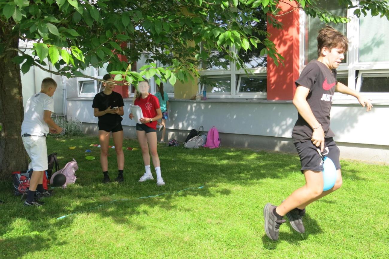 Sportovní den na závěr školního roku