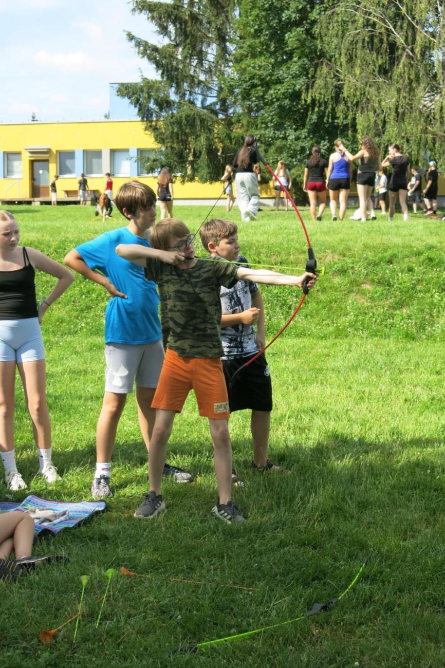 Sportovní den na závěr školního roku