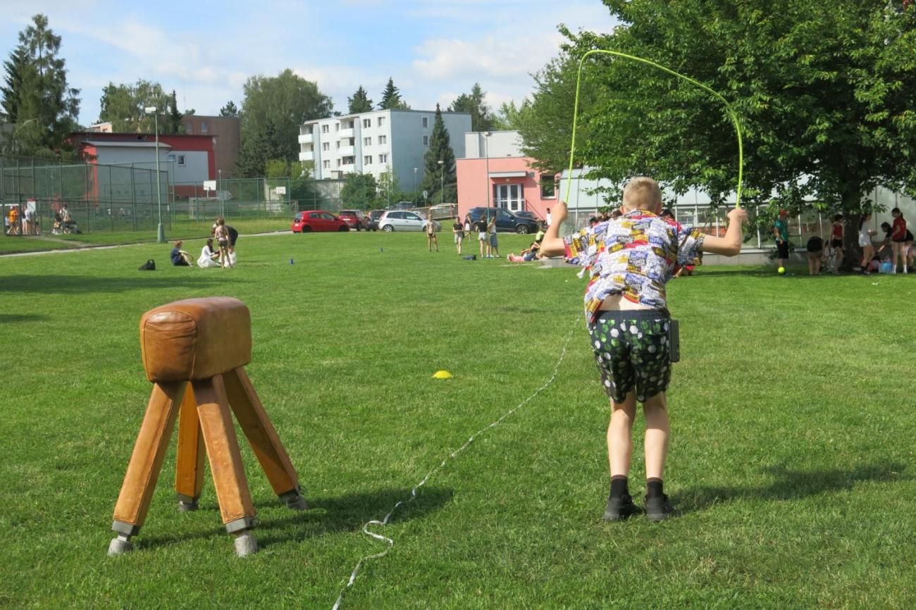 Sportovní den na závěr školního roku