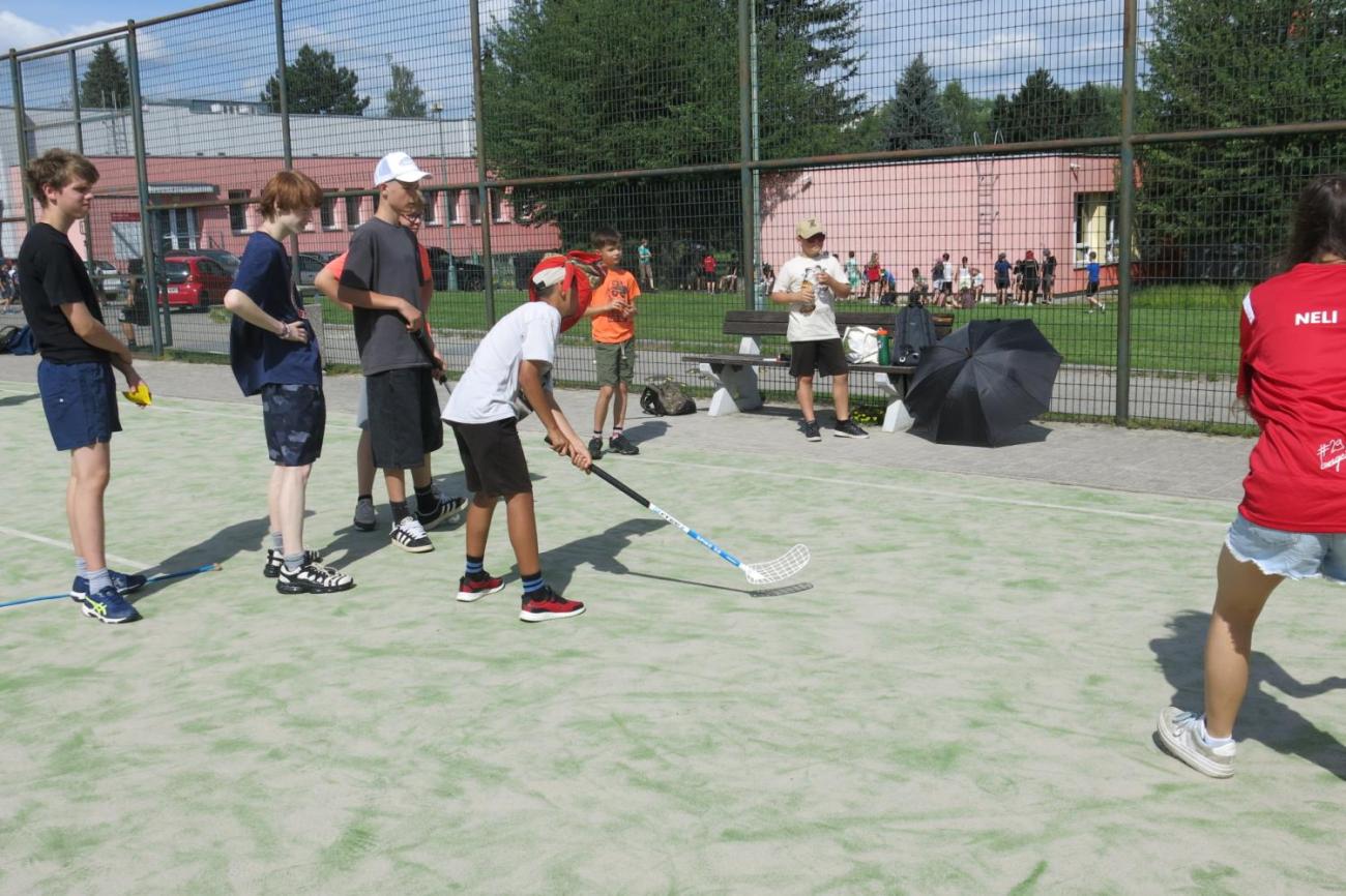 Sportovní den na závěr školního roku