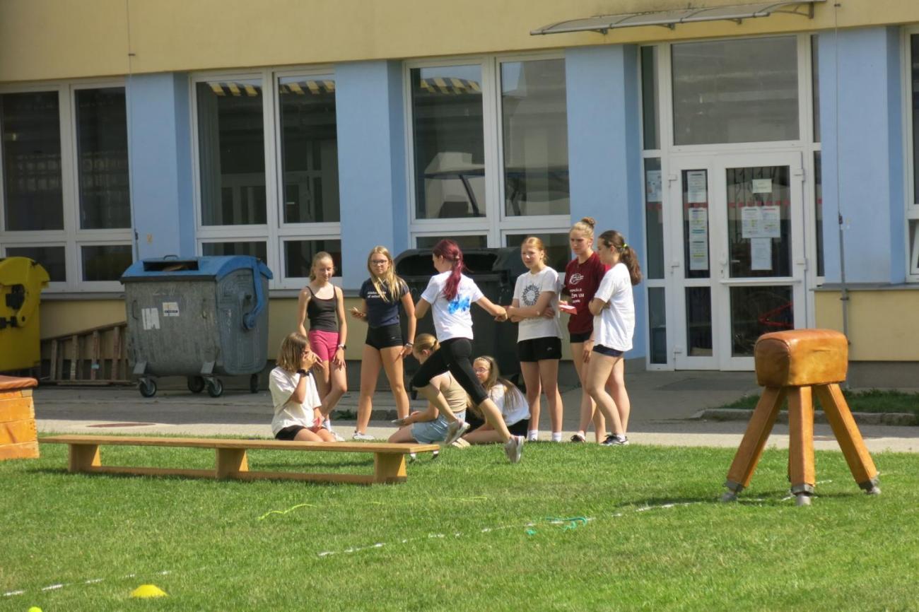 Sportovní den na závěr školního roku