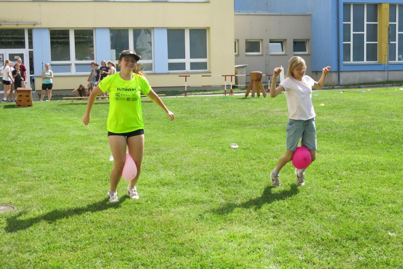 Sportovní den na závěr školního roku