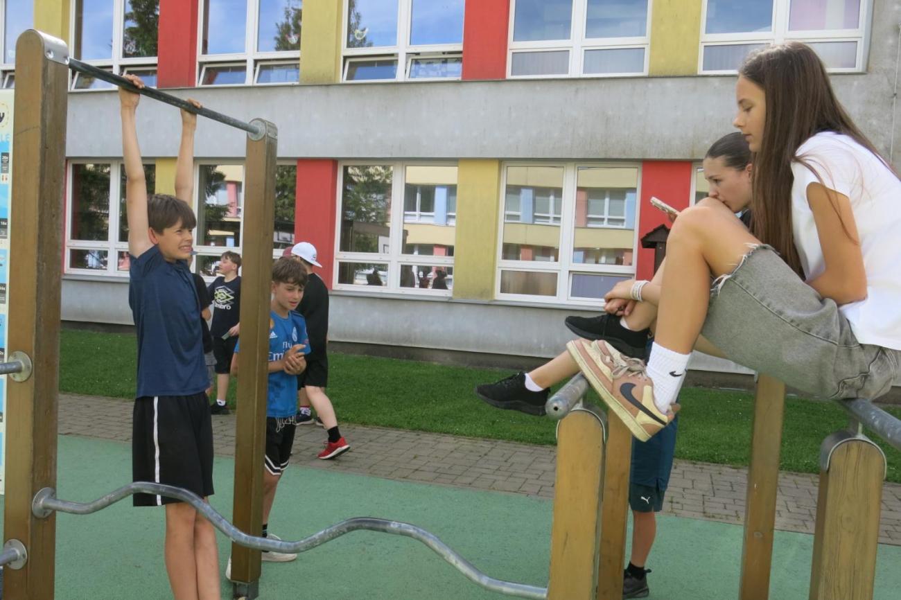 Sportovní den na závěr školního roku