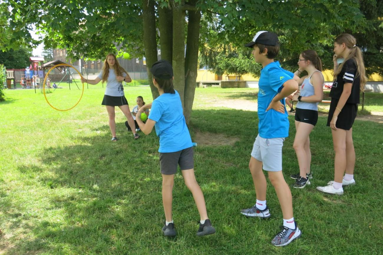 Sportovní den na závěr školního roku