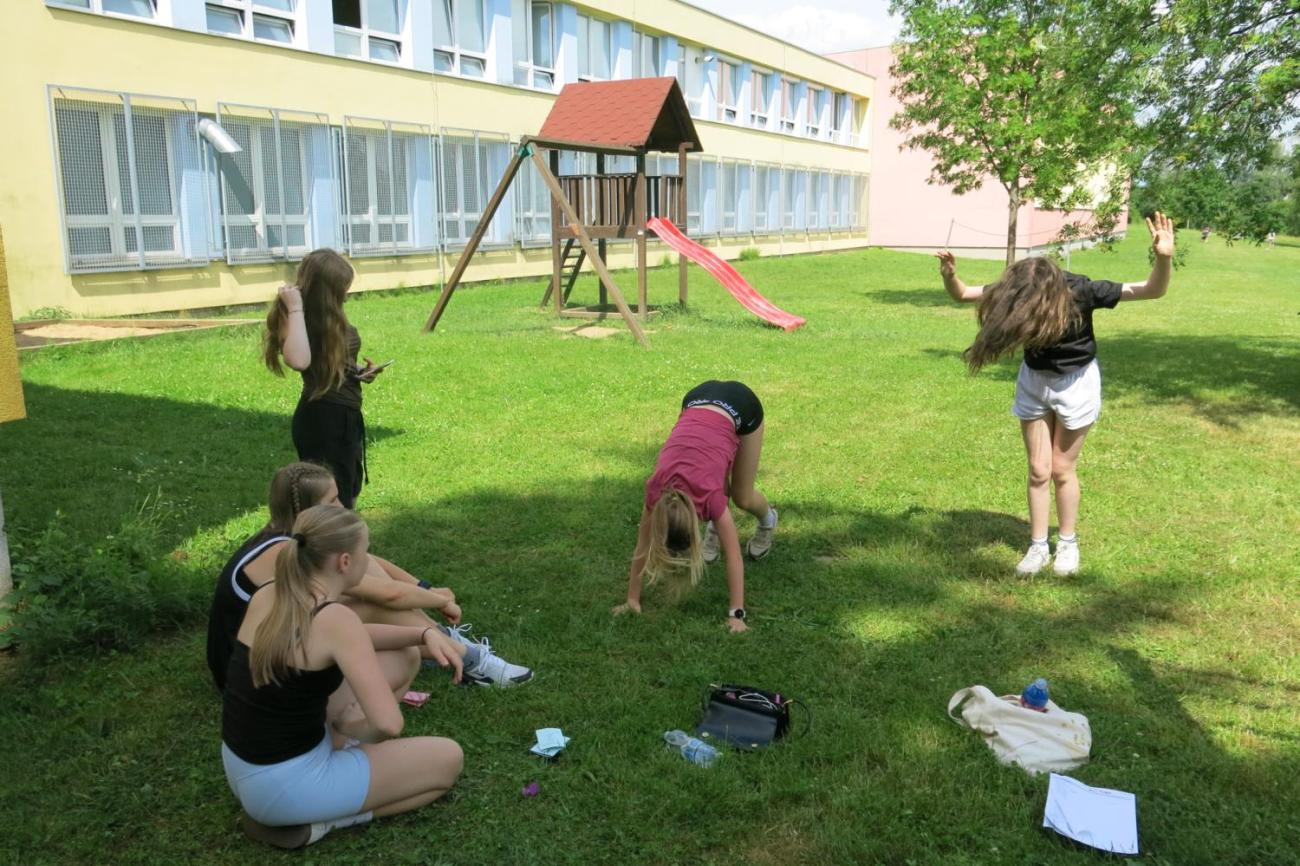 Sportovní den na závěr školního roku