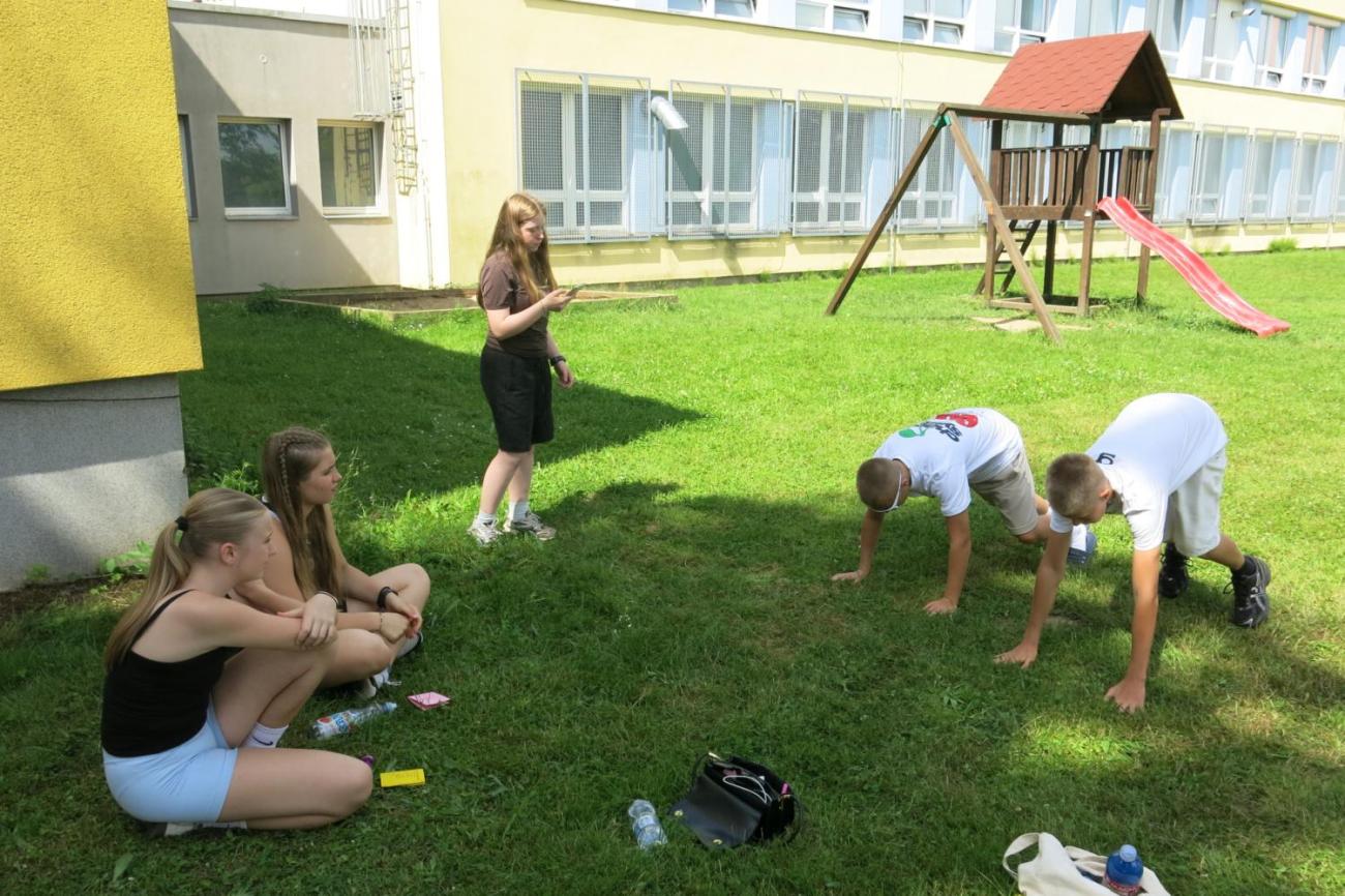 Sportovní den na závěr školního roku