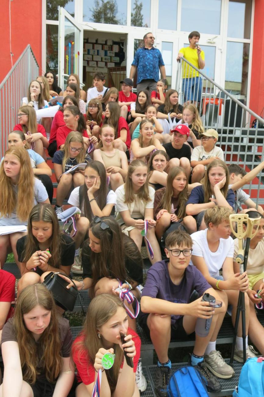 Sportovní den na závěr školního roku