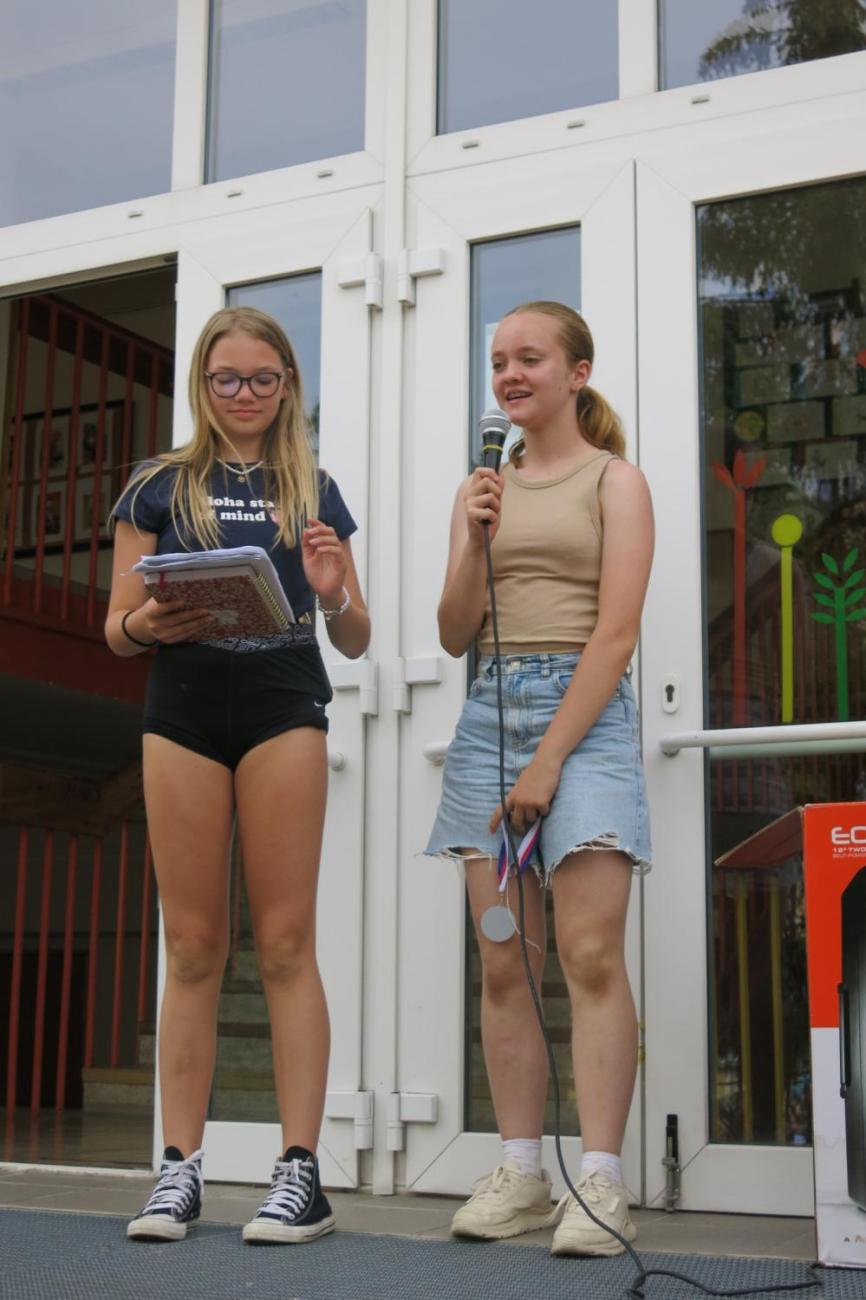 Sportovní den na závěr školního roku