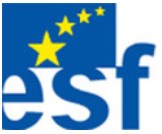Projekty podpořené z ESF