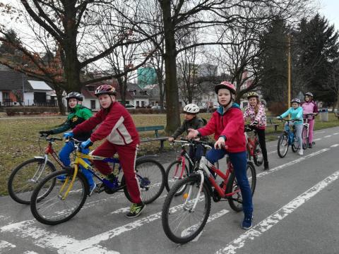 Dopravní výchova - průkaz cyklisty (4.B)