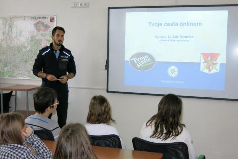 Přednáška „Tvoje cesta onlinem“ pro žáky 5. A
