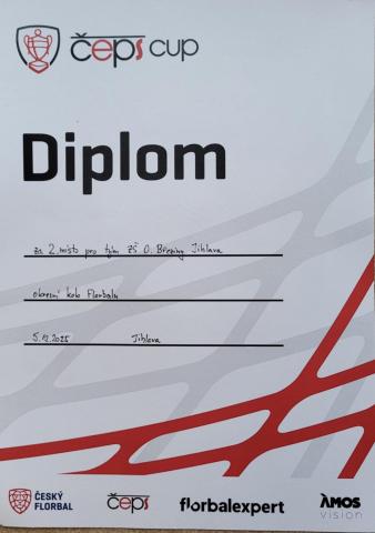 ČEPS Cup 2025 – skvělý úspěch našich florbalistů 