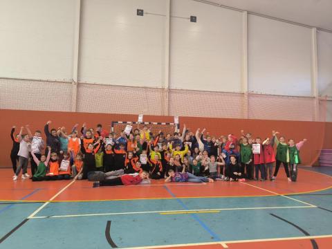 Školní liga v miniházené