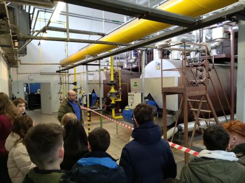 Exkurze do kotelny K7