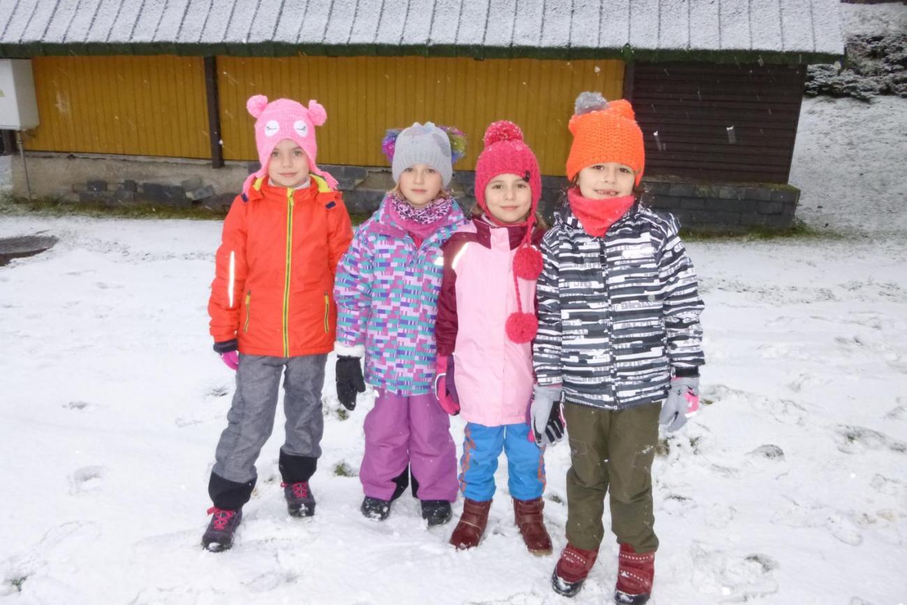 LVK - Škola v přírodě 1. ročník - pondělí 8. 1. 2018