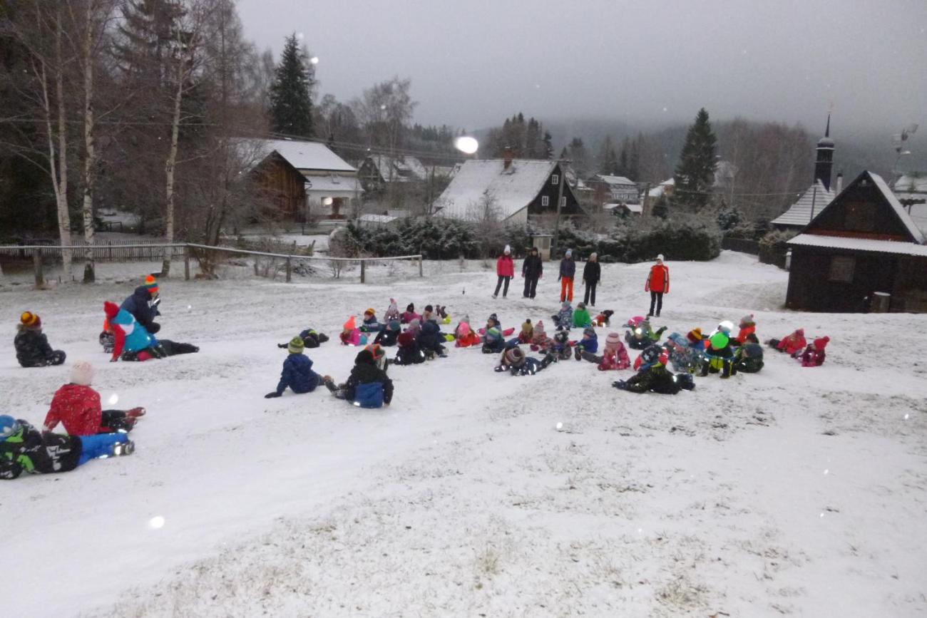 LVK - Škola v přírodě 1. ročník - pondělí 8. 1. 2018