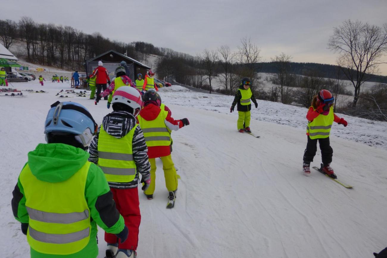 LVK - Škola v přírodě 1. ročník - úterý 9. 1. 2018