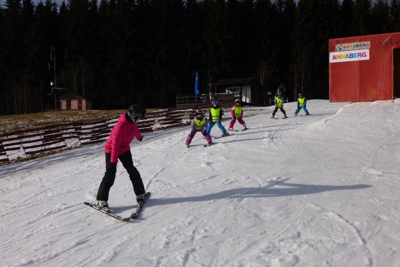 LVK - Škola v přírodě 1. ročník - úterý 9. 1. 2018