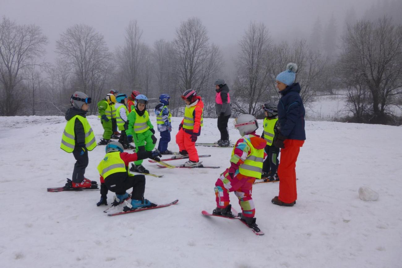 LVK - Škola v přírodě 1. ročník - čtvrtek 11. 1. 2018