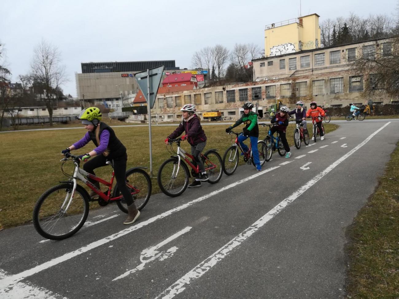 Dopravní výchova - průkaz cyklisty (4.B)