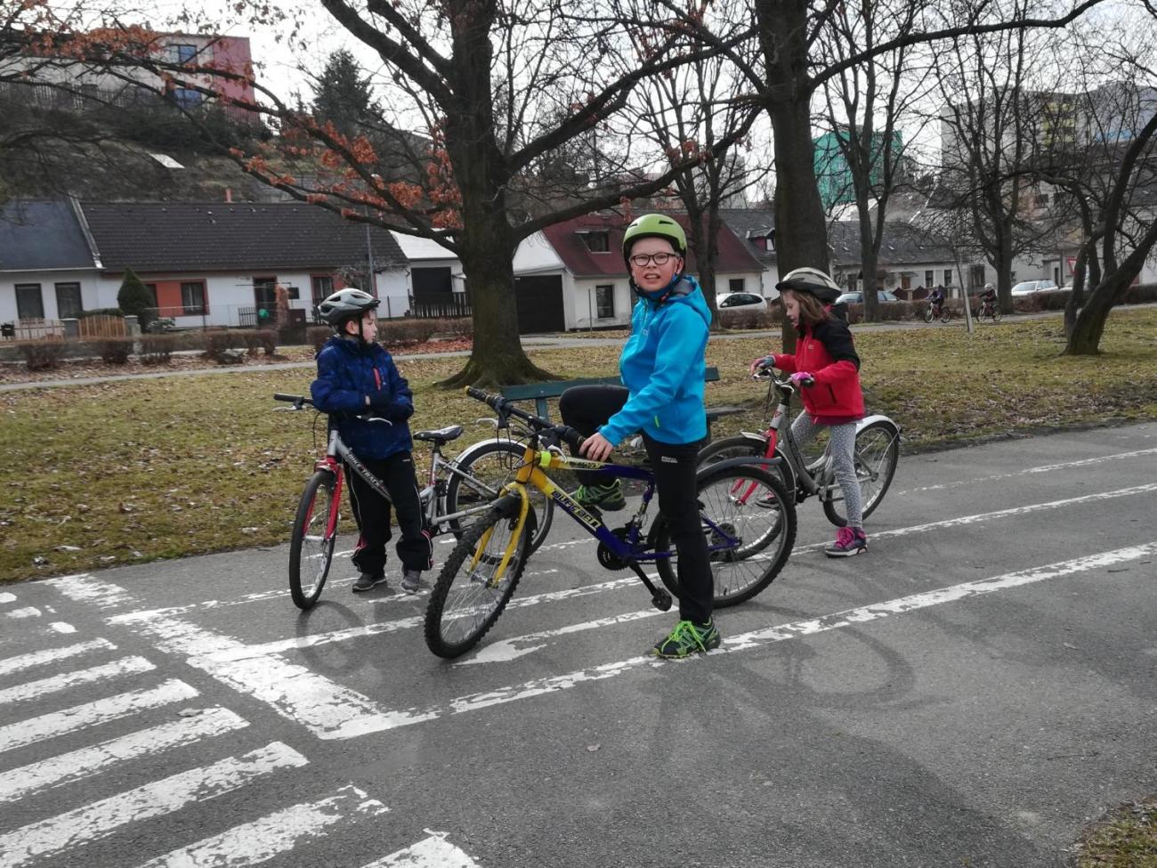 Dopravní výchova - průkaz cyklisty  (4.B)