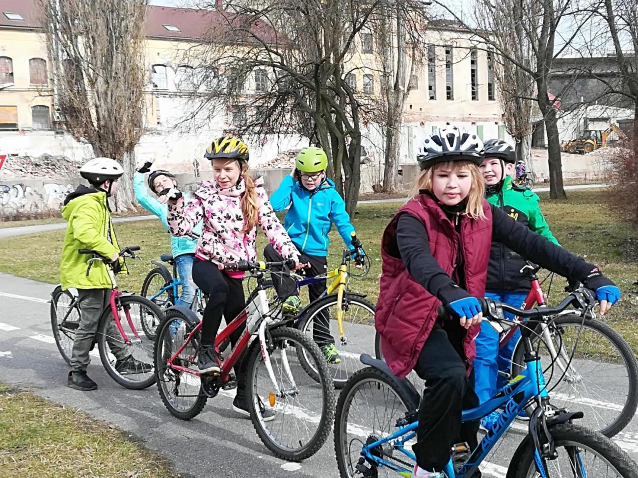 Dopravní výchova - průkaz cyklisty (4.B)