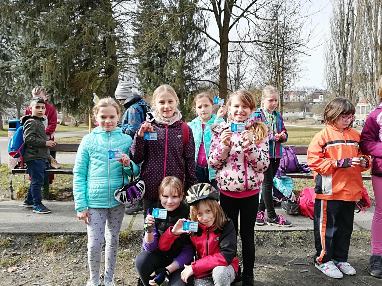 Dopravní výchova - průkaz cyklisty (4.B)