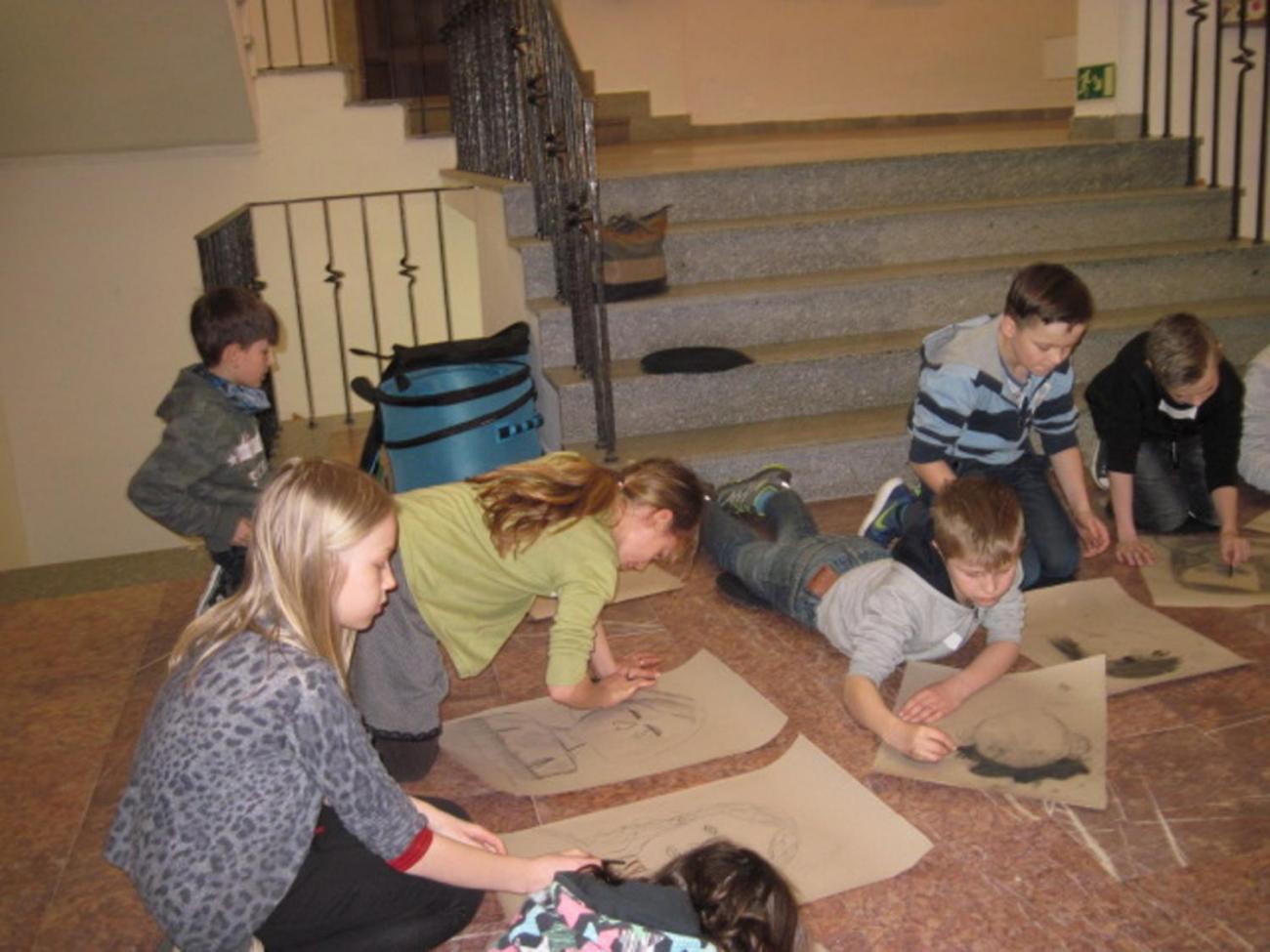 Výtvarná dílna v OGV (4.B)