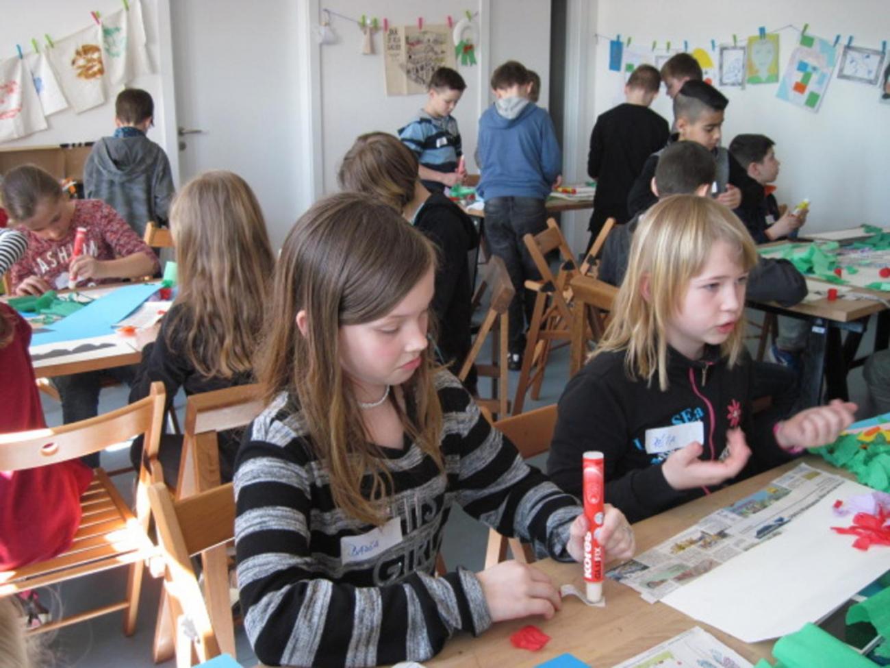 Výtvarná dílna v OGV (4.B)