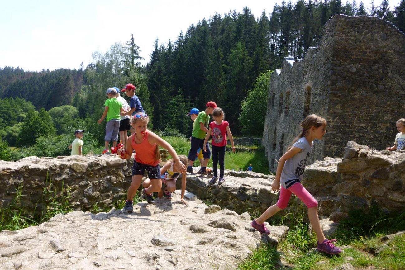 Výlet na Rokštejn (1.A a 2.B)