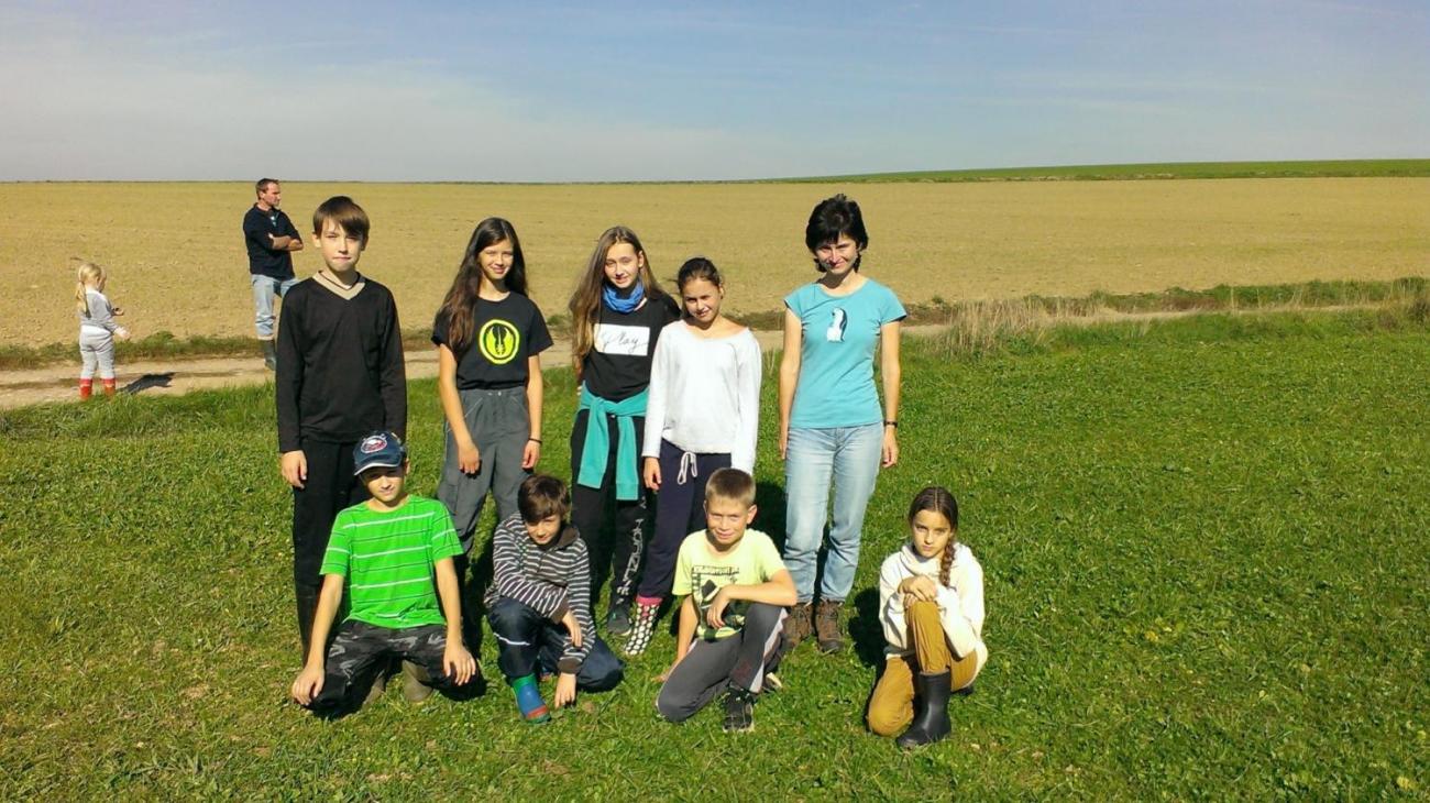 Kopání tůní Dolní Brádlo (7. A, 7. C)