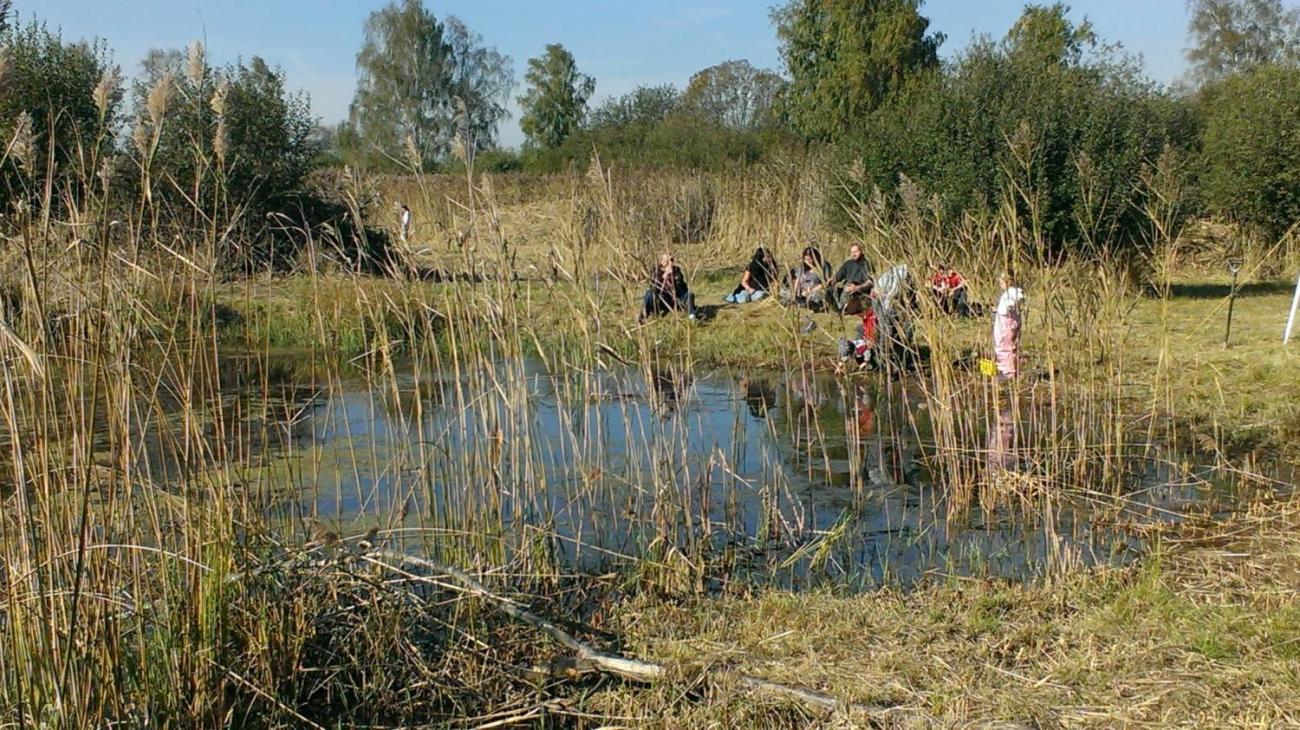 Kopání tůní Dolní Brádlo (7. A, 7. C)