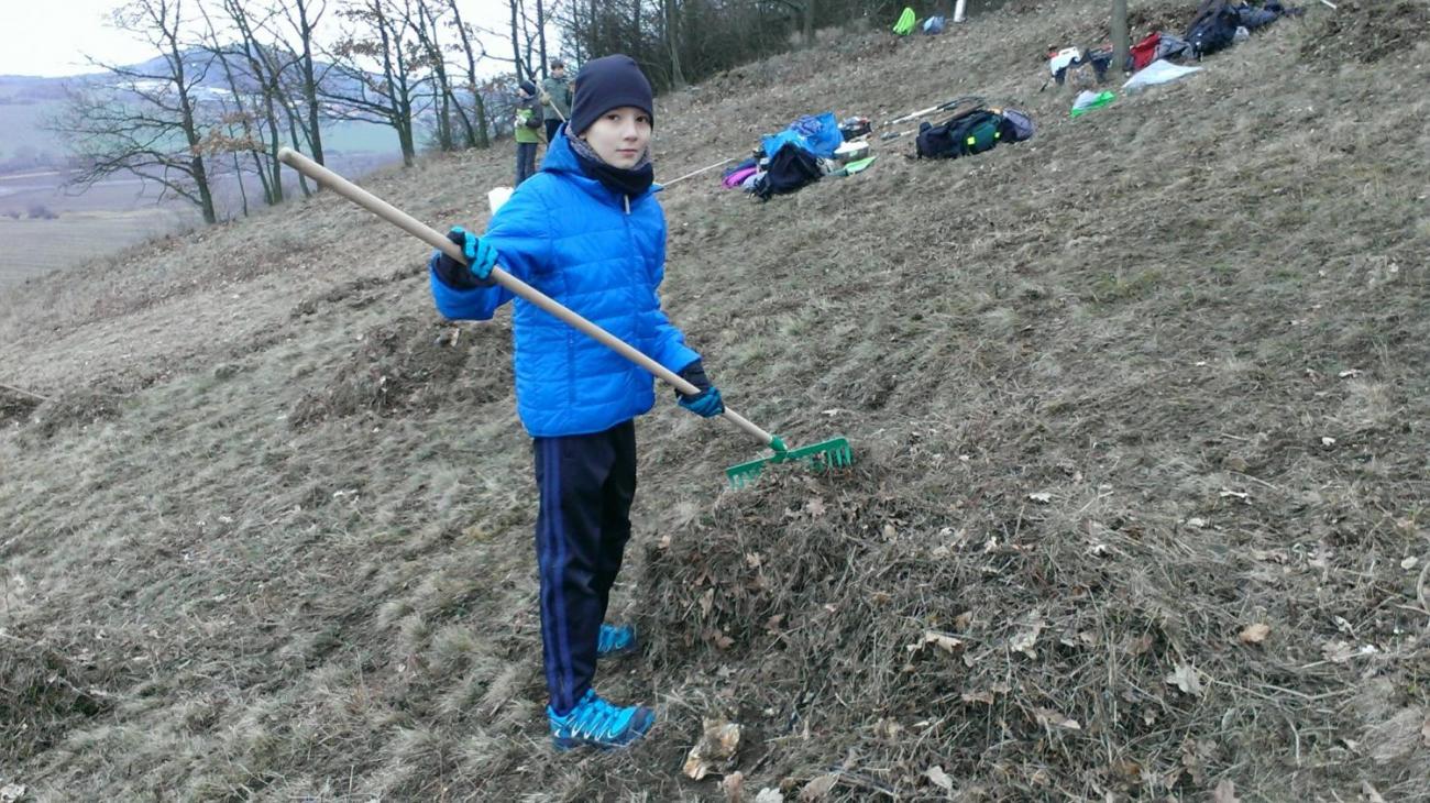 Záchrana okáče skalního v Českém středohoří – výjezd badatelského kroužku