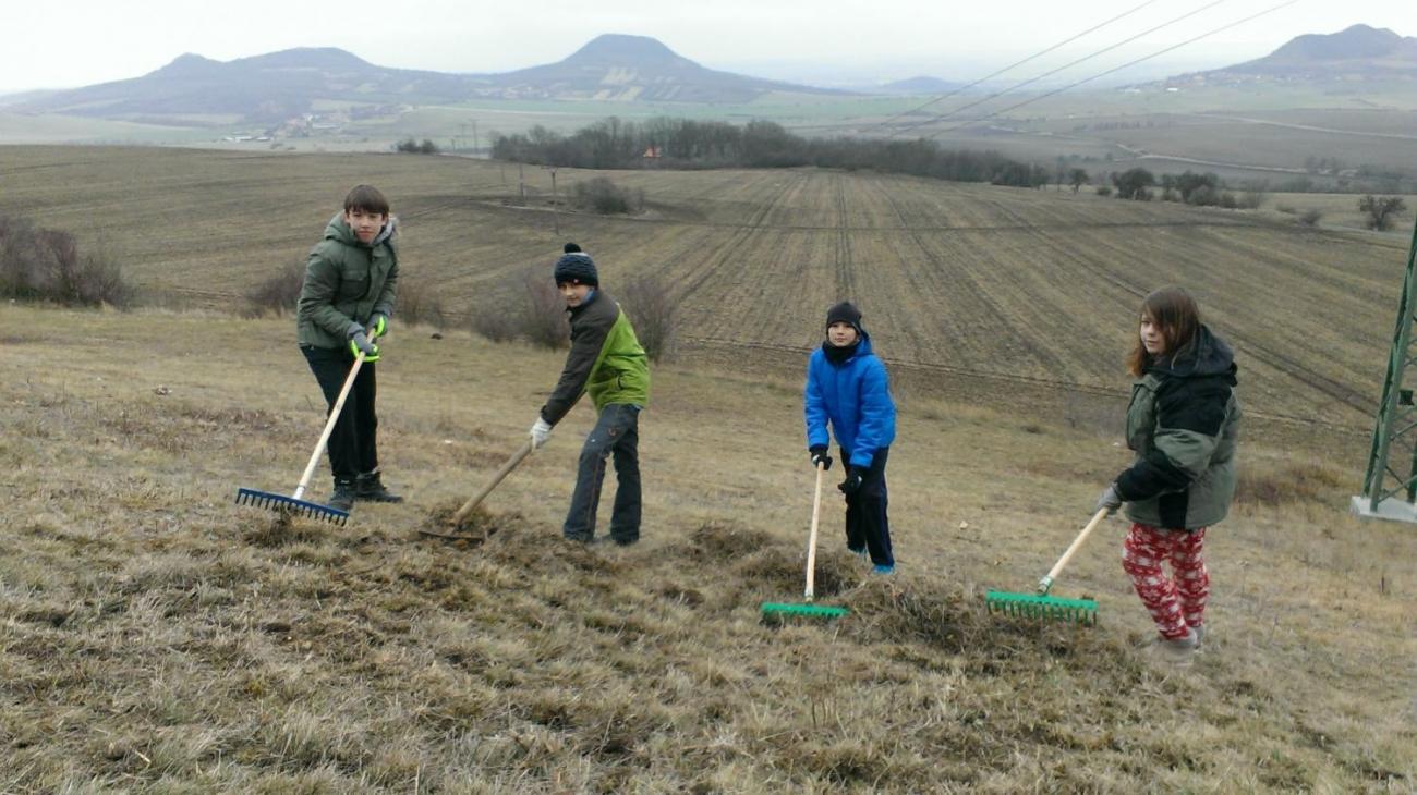 Záchrana okáče skalního v Českém středohoří – výjezd badatelského kroužku