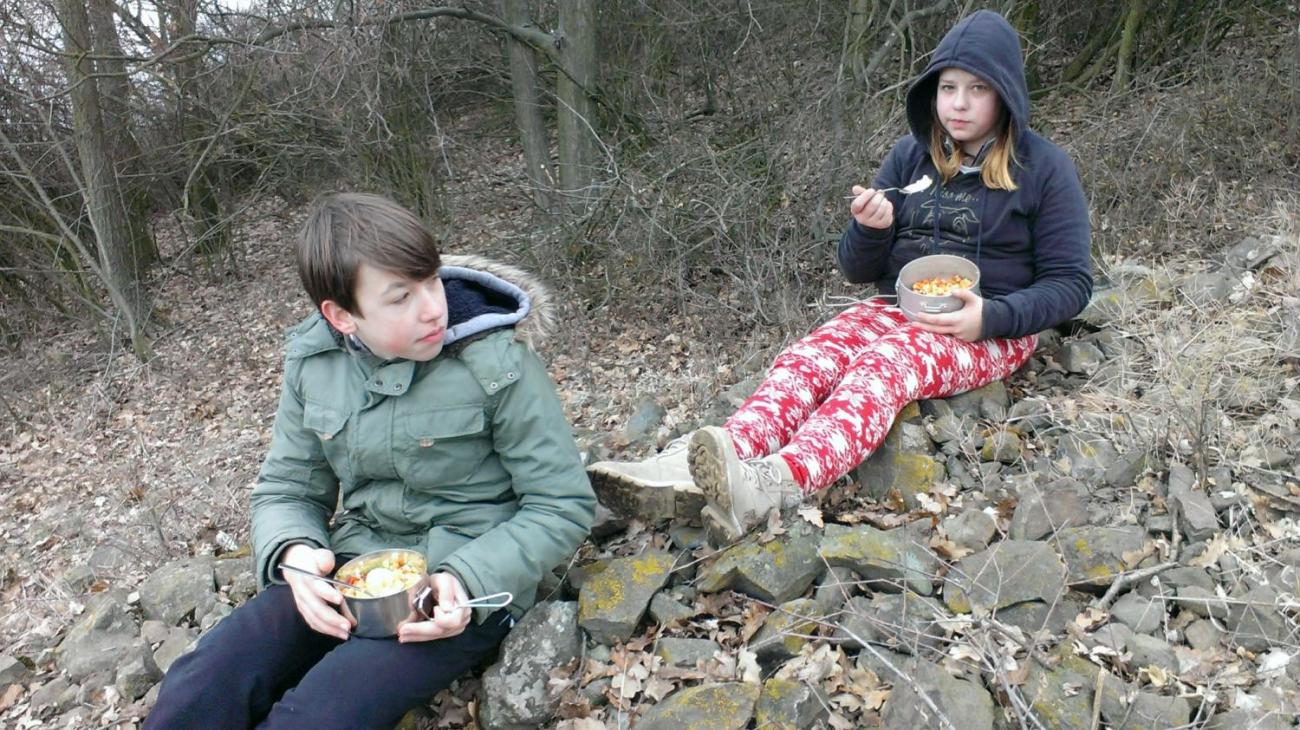 Záchrana okáče skalního v Českém středohoří – výjezd badatelského kroužku