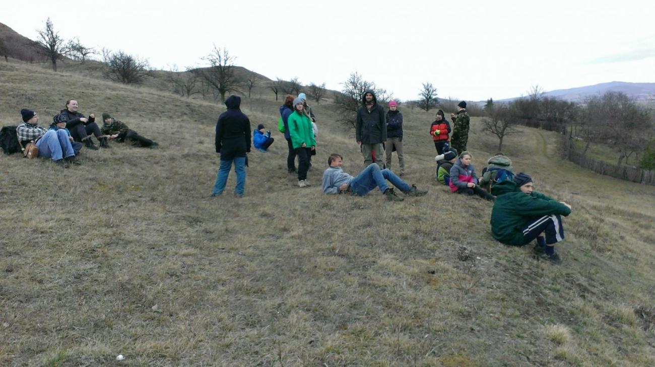 Záchrana okáče skalního v Českém středohoří – výjezd badatelského kroužku