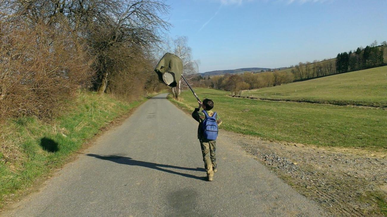 Kopání tůněk u Uhřínovic – výjezd badatelského kroužku 29.–31.3.2019