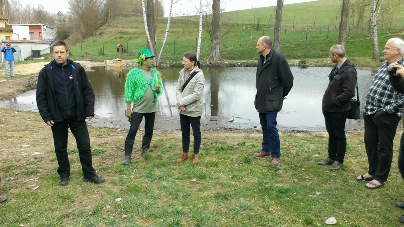 Slavnostní otevření mokřadní učebny Skalka