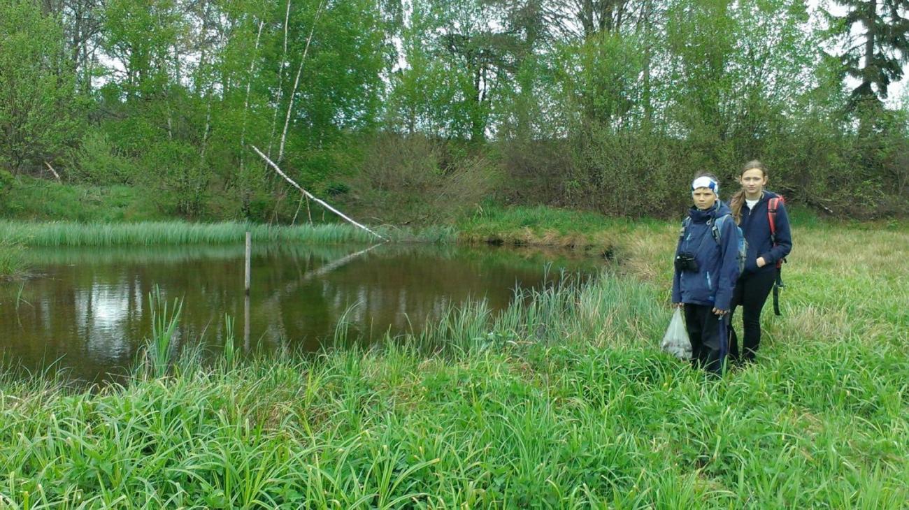 Výprava badatelského kroužku k Novoveselským rybníkům