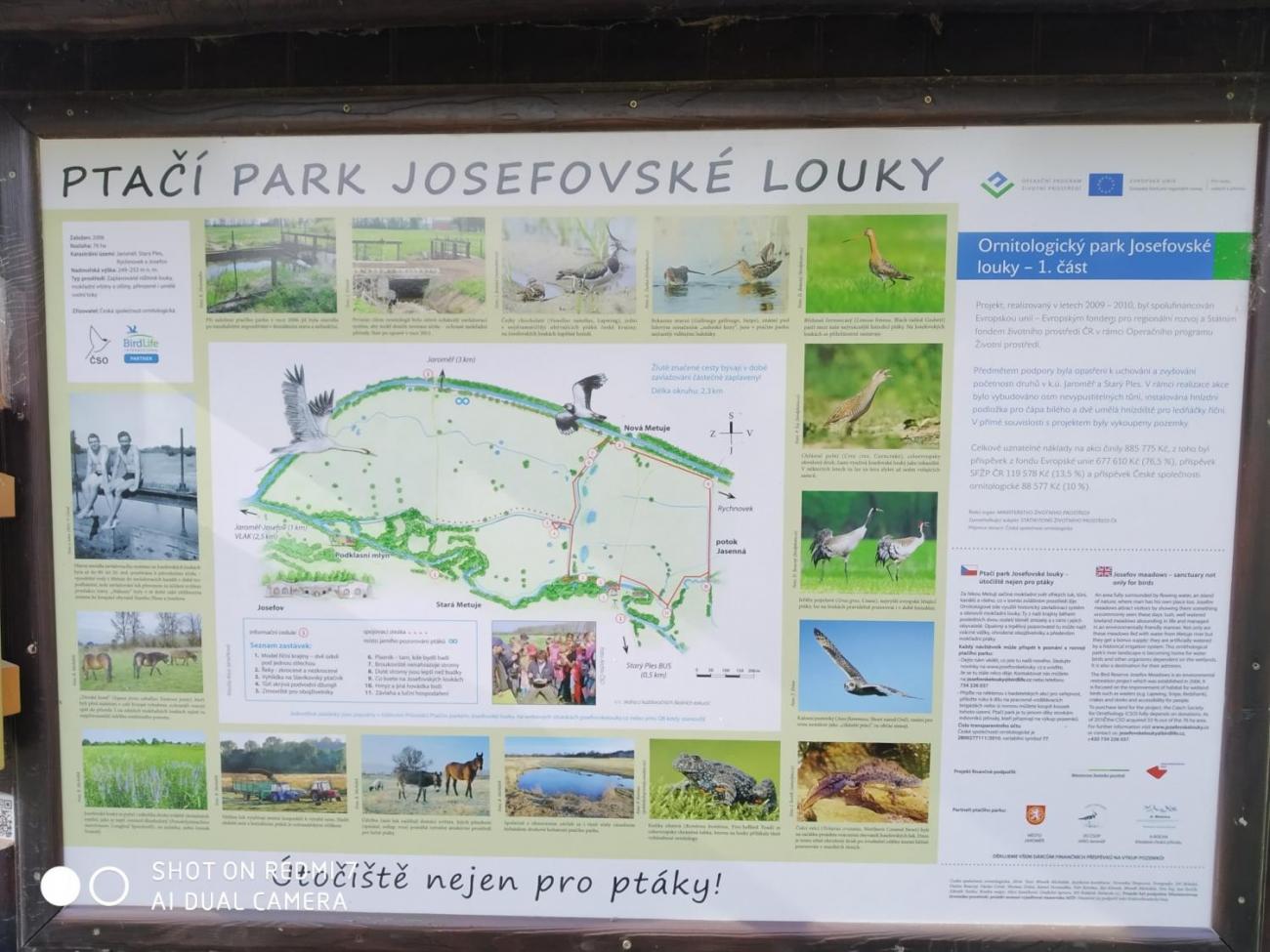 Výjezd badatelského kroužku na Josefovské louky