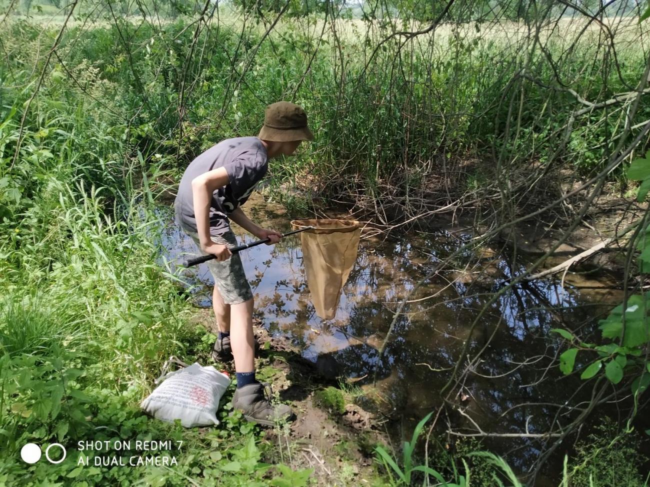 Výjezd badatelského kroužku na Josefovské louky