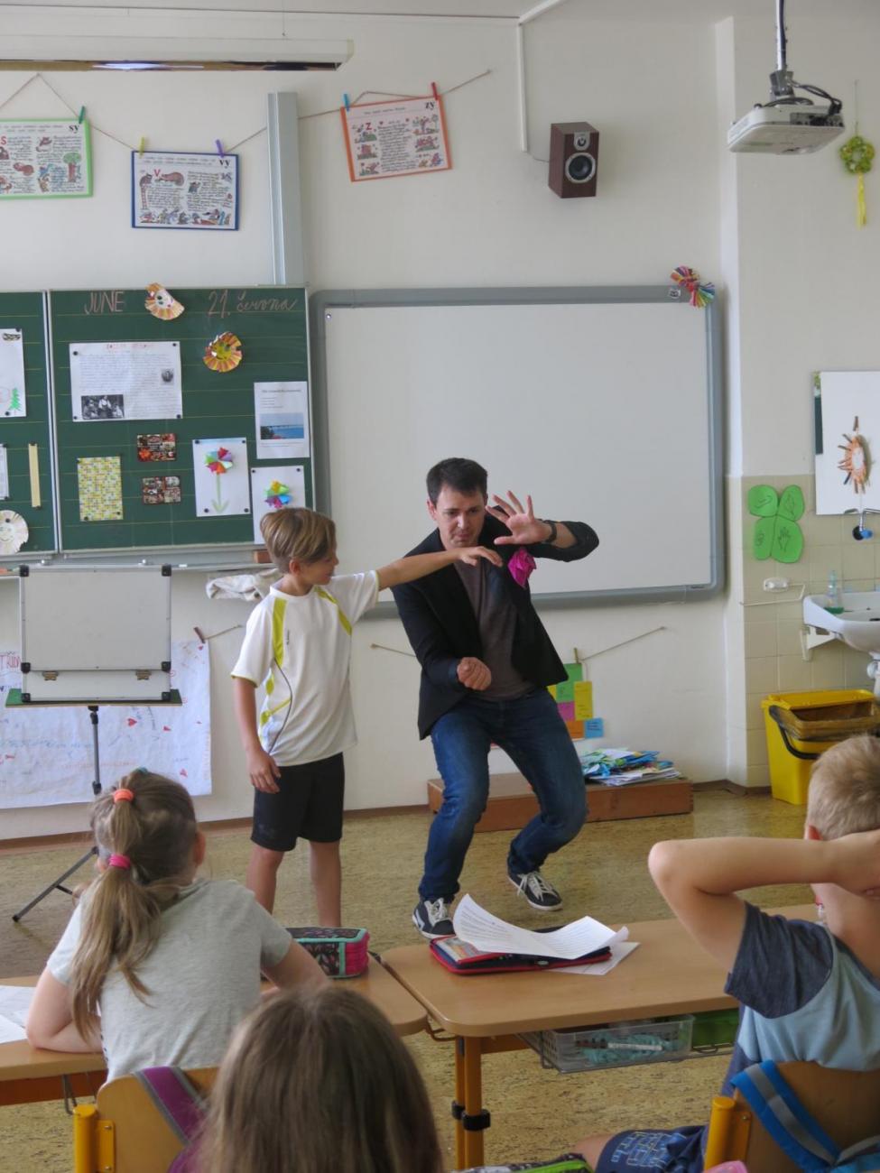 Překvapení na rozloučenou aneb možná přijde i kouzelník (3. C)