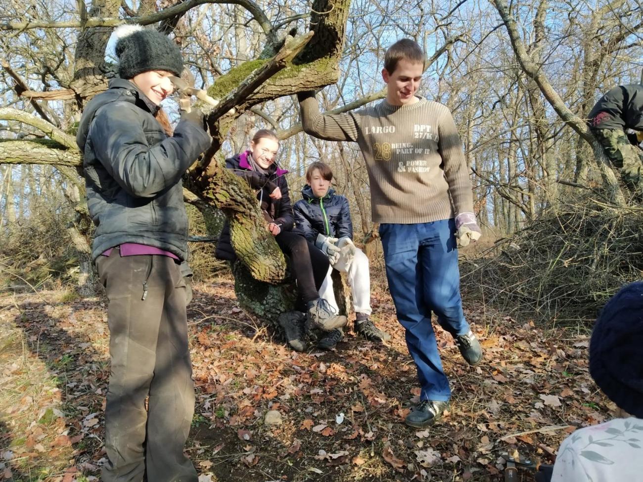 Obnova lesostepi v Radotínském údolí (29. 11 – 1. 12. 2019)