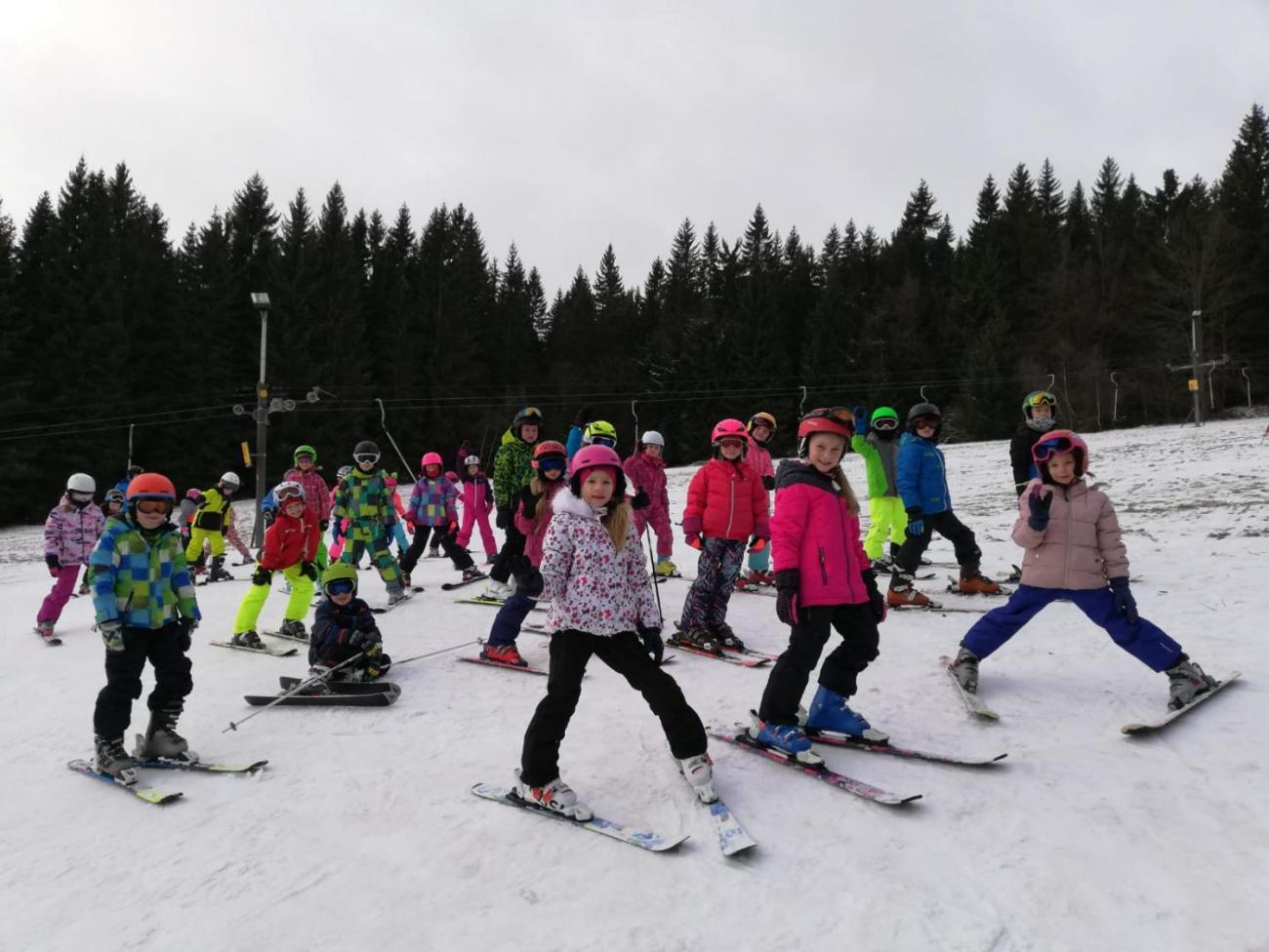 LVK 2019-2020 - Škola v přírodě 2. ročník - pondělí